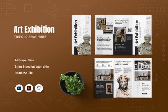Download Art Exhibition Trifold Brochure - Exhibition Collection