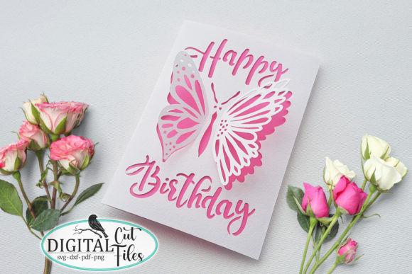 Download Pop Up Butterfly Birthday Card Svg - Card Collection